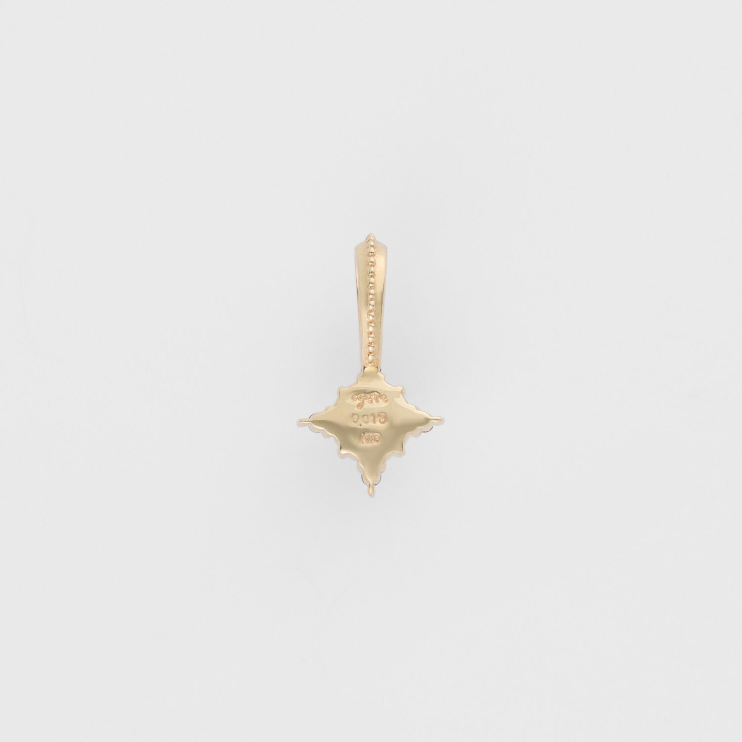 agete「K10パールチャーム」|その他|