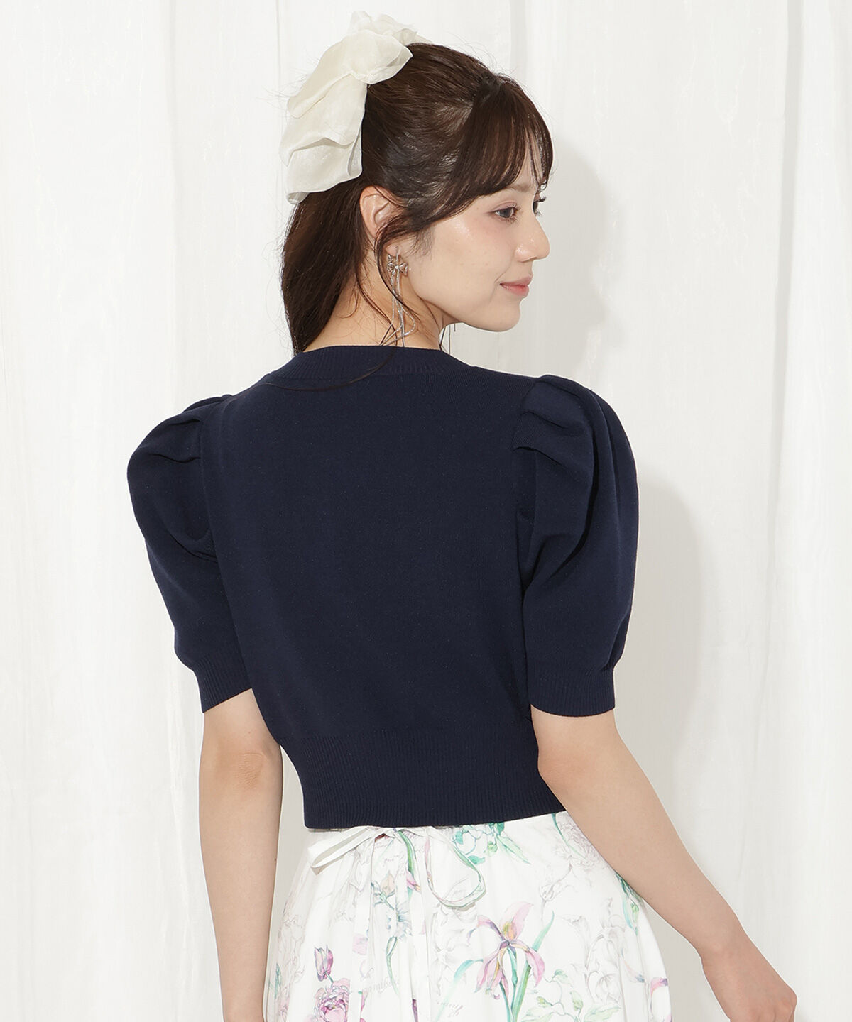 WILLSELECTION「ポケットデザインパフカーディガン」|カーディガン|