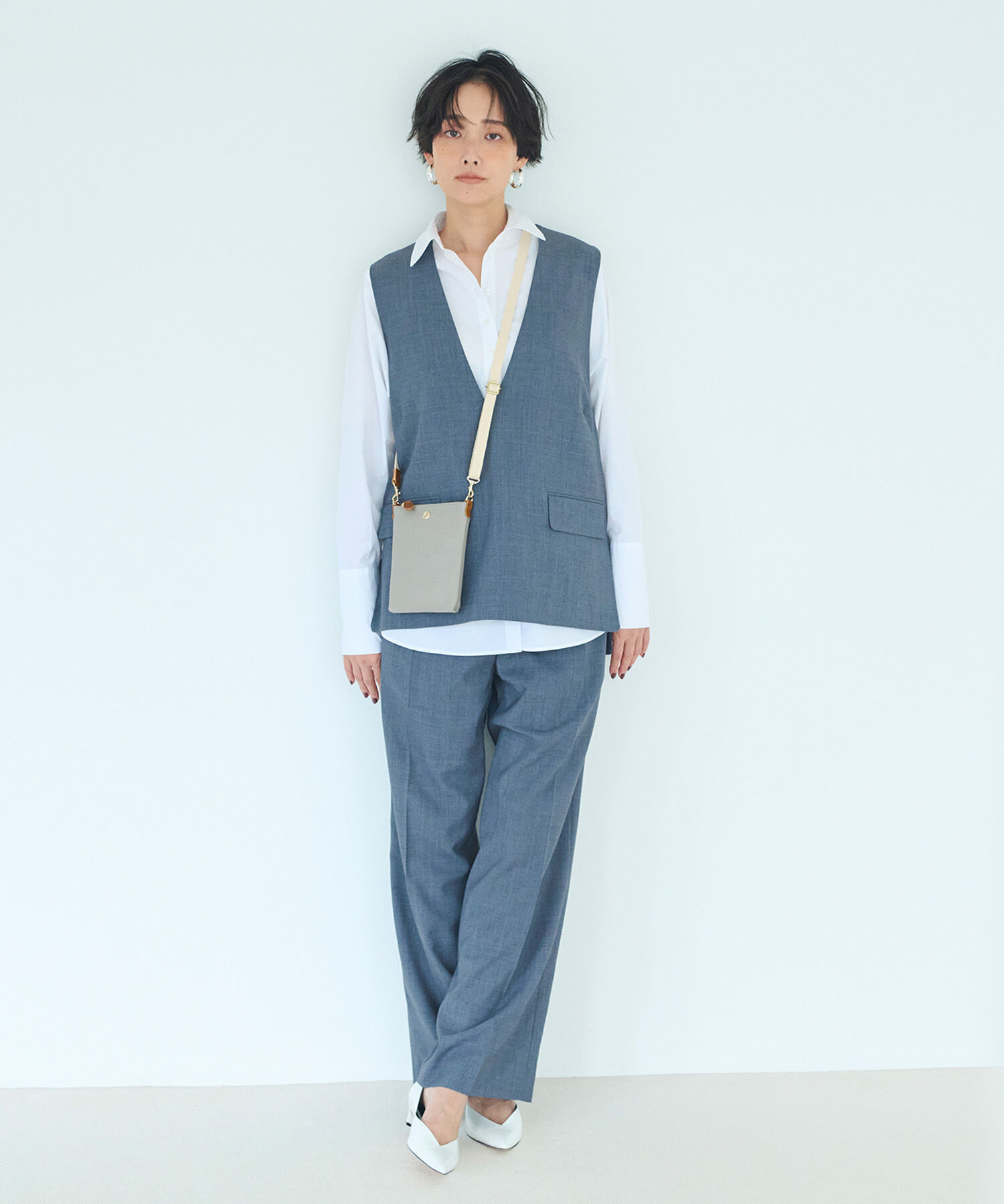 TOPKAPI BREATH「 SCOTCH GRAIN スコッチグレイン ネオレザー サコッシュ スマホ ショルダーバッグ【VERY 掲載】」|ショルダー・メッセンジャー|