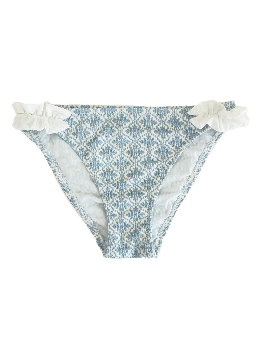 PEAK&PINE「【新作水着】ジャガード素材フリルオフショルダービキニ(258049)」|ビキニ|