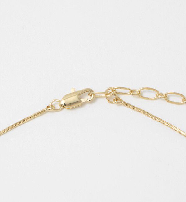 UNITED ARROWS green label relaxing「モチーフ付き スネークチェーン ネックレス」|ネックレス|