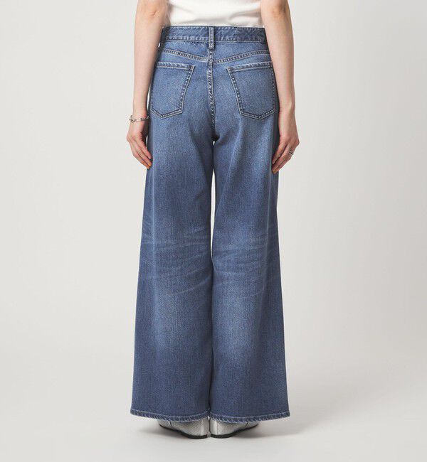 UNITED ARROWS green label relaxing「【別注】＜Healthy DENIM＞ワイド フレア デニム パンツ」|デニム|