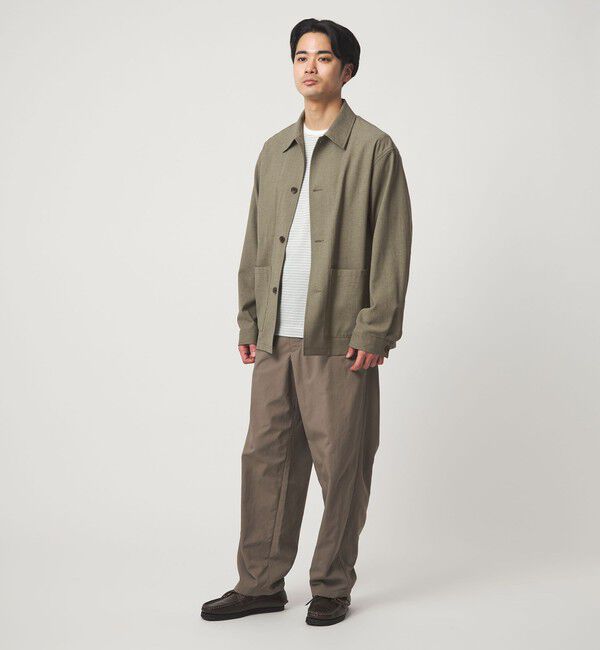 UNITED ARROWS green label relaxing「テック カルゼ カバーオール ジャケット -ストレッチ-」|ブルゾン・スタジャン|