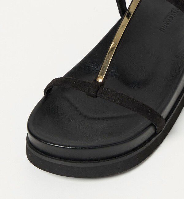 BEAUTY&YOUTH UNITED ARROWS「メタルプレート プラットフォーム サンダル」|サンダル|