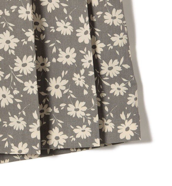 SHIPS Colors 「SHIPS Colors:〈手洗い可能〉フラワー プリント ラップ スカート」|フレア|