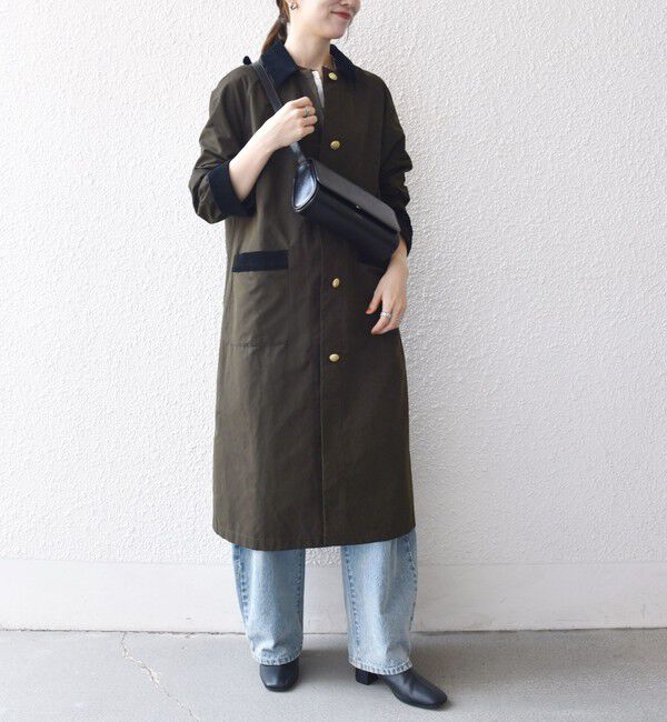 SHIPS any「SHIPS any: ステンカラー Aライン ロング コート」|ステンカラーコート|