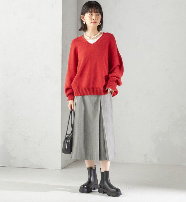 SHIPS for women「〈手洗い可能〉バルキーヤーン プルオーバー」|ニット・セーター|