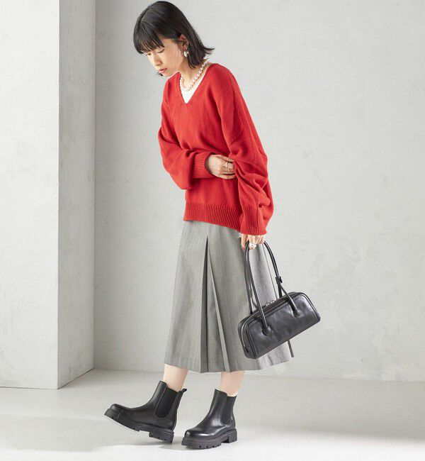 SHIPS for women「〈手洗い可能〉バルキーヤーン プルオーバー」|ニット・セーター|