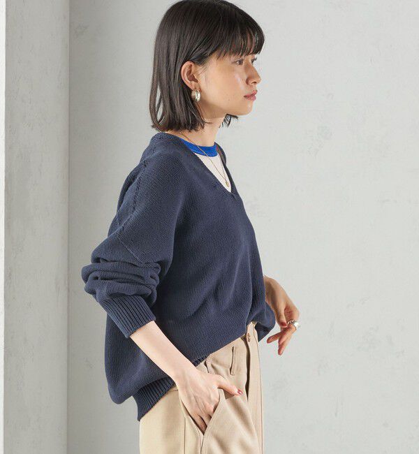 SHIPS for women「〈手洗い可能〉バルキーヤーン プルオーバー」|ニット・セーター|