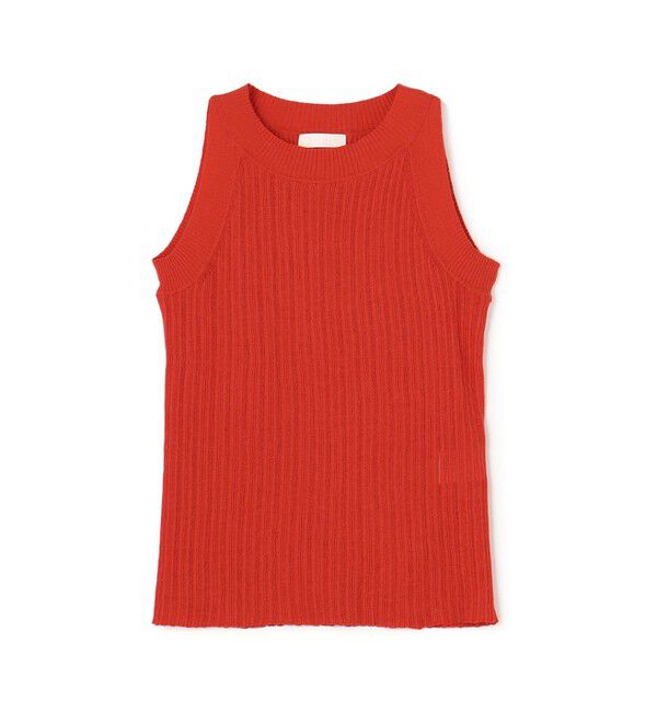 Ballsey「ストレッチラミー アメリカンスリーブプルオーバー」|ニット・セーター|27 オレンジ