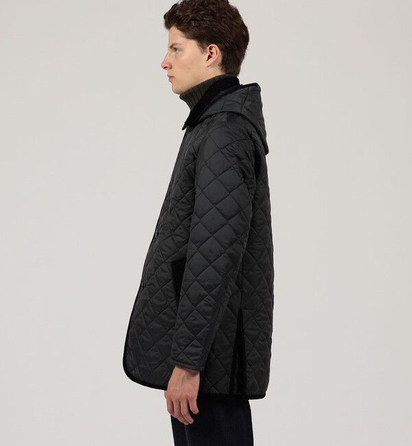 TOMORROWLAND BUYING WEAR「LAVENHAM DENSTON ポリエステル キルティングジャケット」|ステンカラーコート|