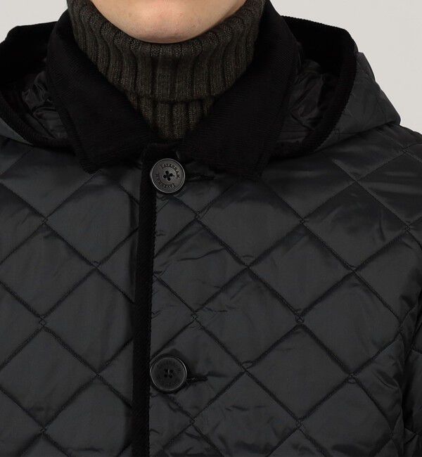 TOMORROWLAND BUYING WEAR「LAVENHAM DENSTON ポリエステル キルティングジャケット」|ステンカラーコート|