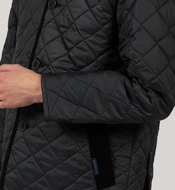 TOMORROWLAND BUYING WEAR「LAVENHAM DENSTON ポリエステル キルティングジャケット」|ステンカラーコート|