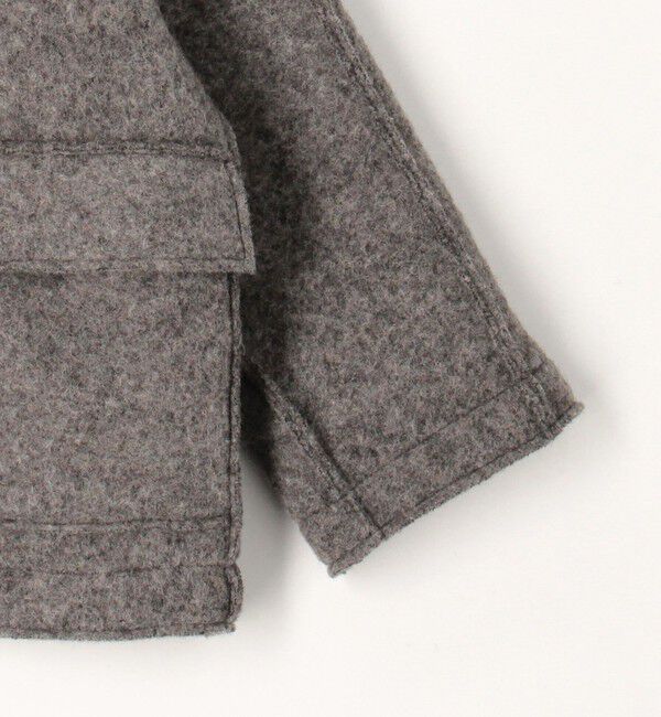 GALERIE VIE「シープジャージー カバーオール ジャケット」|ステンカラーコート|