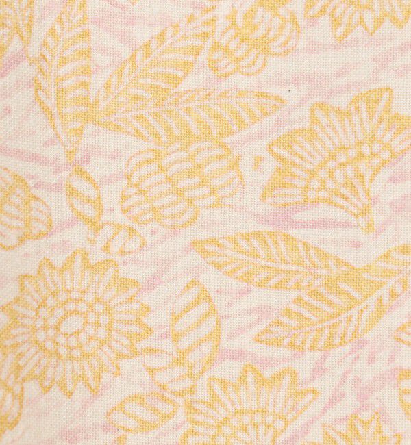 BACCA「レーヨンコットン ネッププリントブラウス」|シャツ・ブラウス|