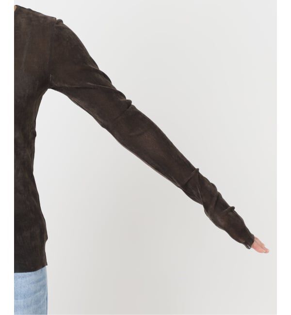 Plage「《追加》Flocky Mesh ロンT」|Tシャツ・カットソー|