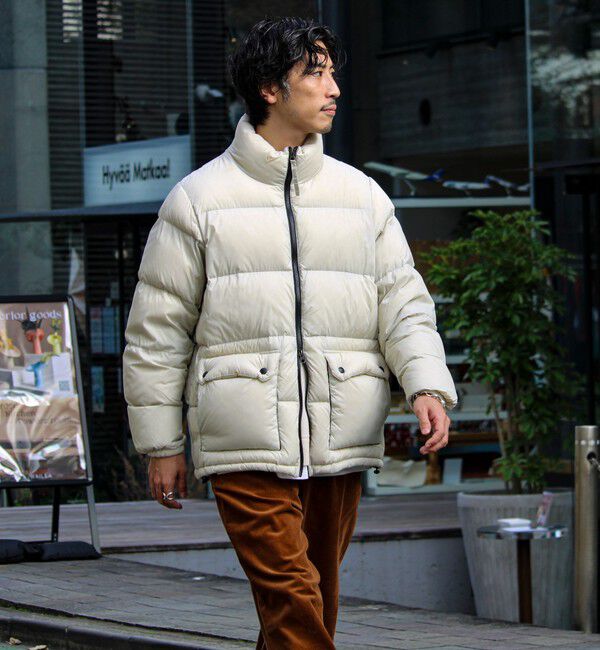 GLOSTER「【GLOSTER別注】TAION パッカブル ボリュームダウンジャケット」|ダウン|
