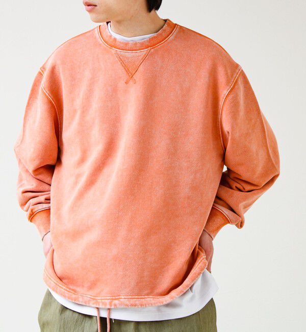 GLOSTER「カラフルスノーパウダー 裏毛プルオーバースウェット」|スウェット・ジャージ|