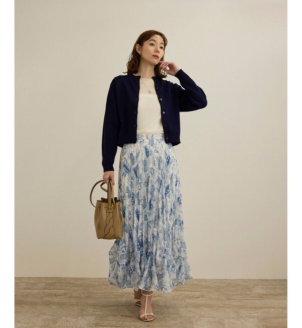 ROPE「【COFIL（コフィル）】シアーボートネックカットソー」|カーディガン|