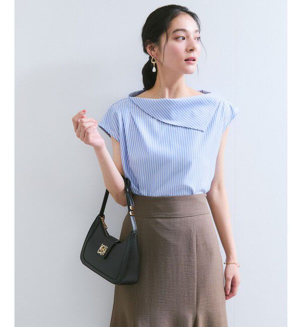 VIS「アシメオフショルブラウス」|シャツ・ブラウス|