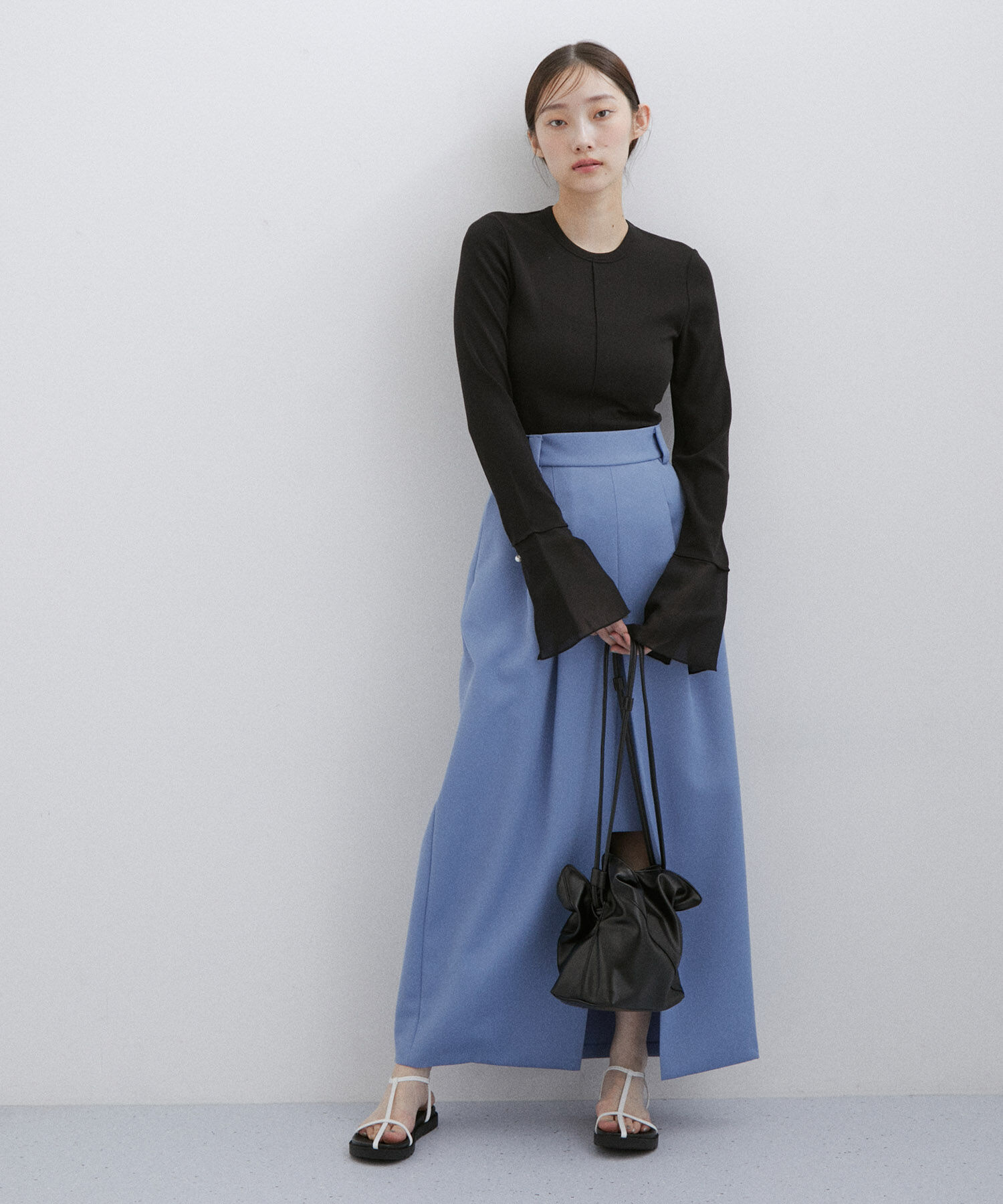 ADAM ET ROPE'「ナロークロスストラップスポサン」|サンダル|