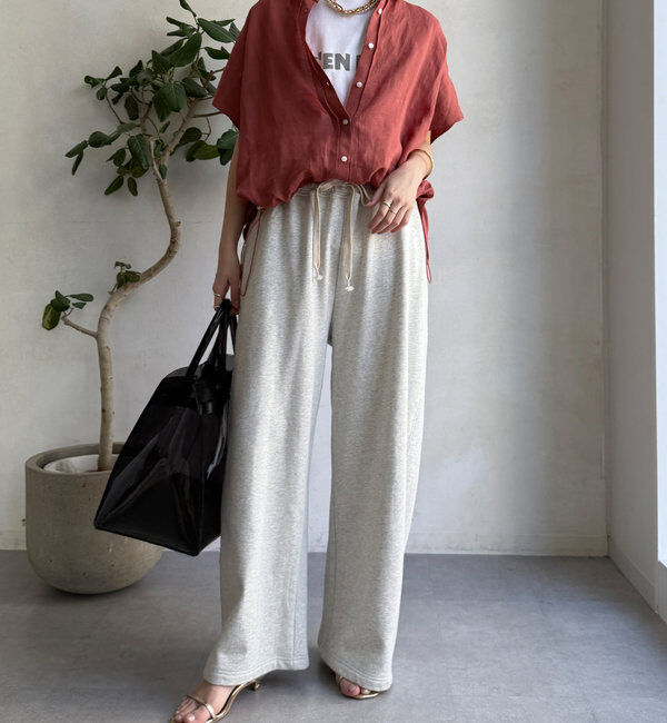  「リネンドロストフレンチシャツ」|シャツ・ブラウス|