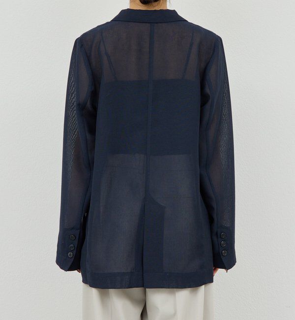  「【WEB限定】【サイズ展開あり】メッシュジャケット」|テーラードジャケット|