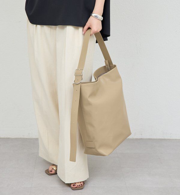  「【MANAKAコラボ】ベルテッドワンショルダー」|トートバッグ|