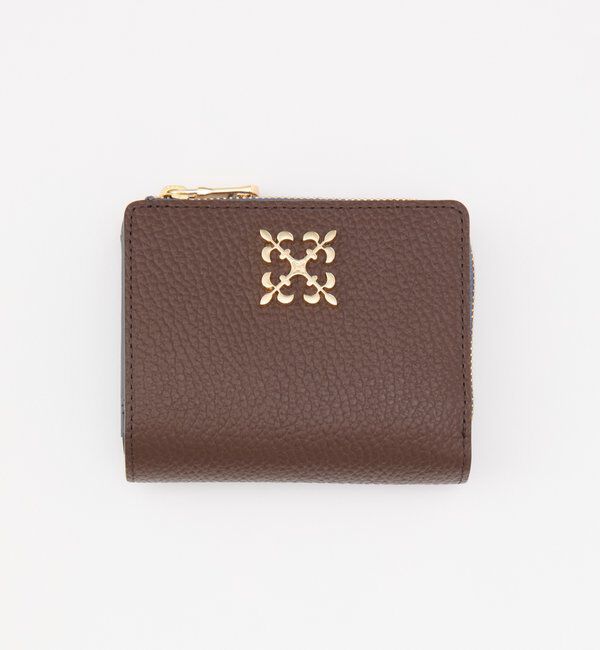  「モノグラムプレートハーフウォレット」|財布|