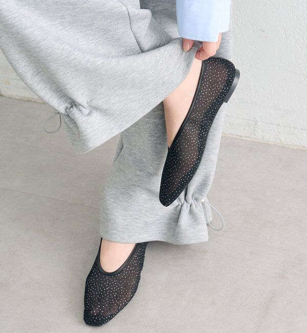  「シャイニーチュールパンプス」|パンプス|