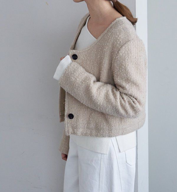  「Uネックショートジャケット」|その他|