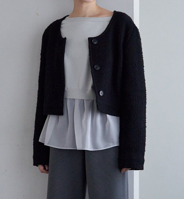  「Uネックショートジャケット」|その他|
