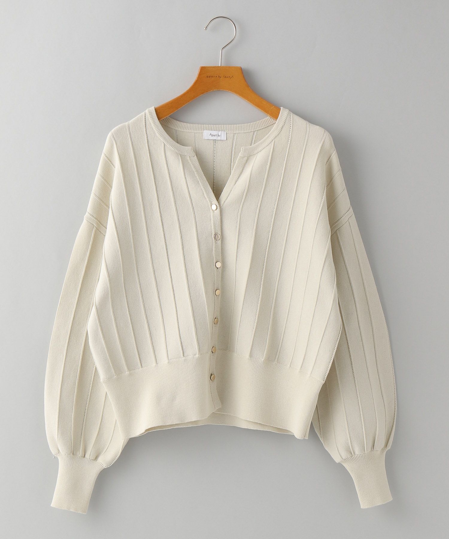 A part by 「アイレットアミショートカーディガン」|ニット・セーター|