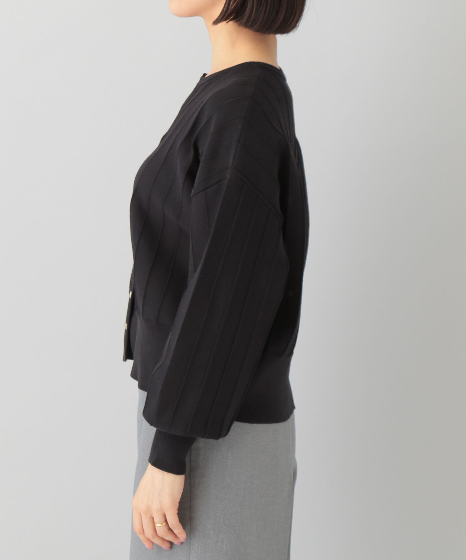 A part by 「アイレットアミショートカーディガン」|ニット・セーター|