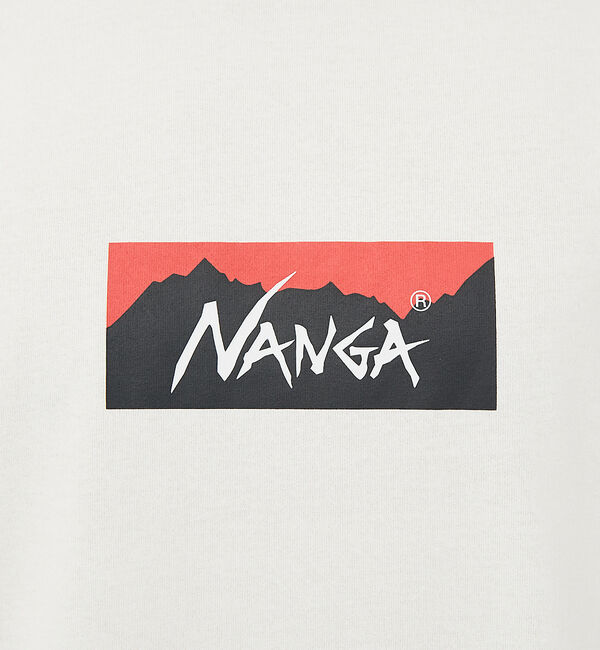 ABAHOUSE「【NANGA/ナンガ】ECO HYBRID BOX LOGO LS/ボックスロゴ」|Tシャツ・カットソー|
