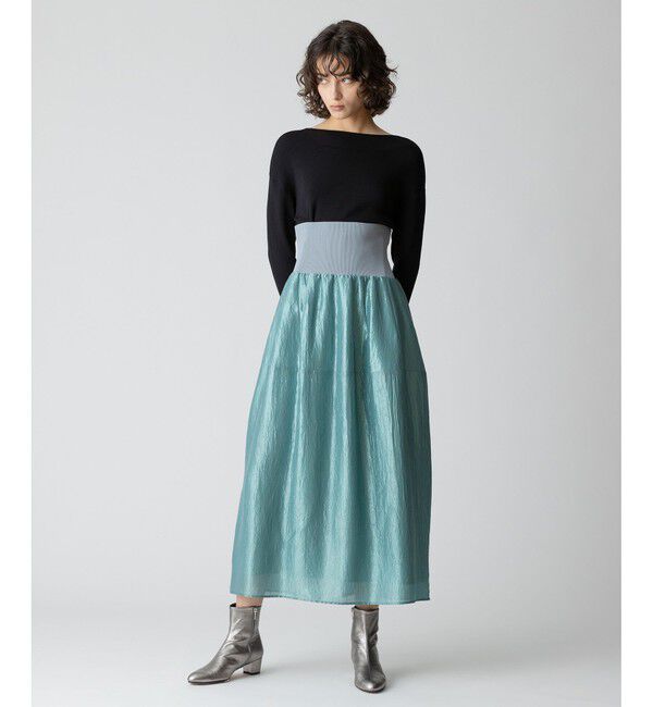 allureville「ブライトカールマイヤー2WAYスカート」|スカート|