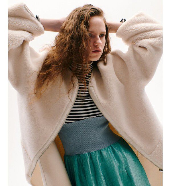 allureville「ブライトカールマイヤー2WAYスカート」|スカート|