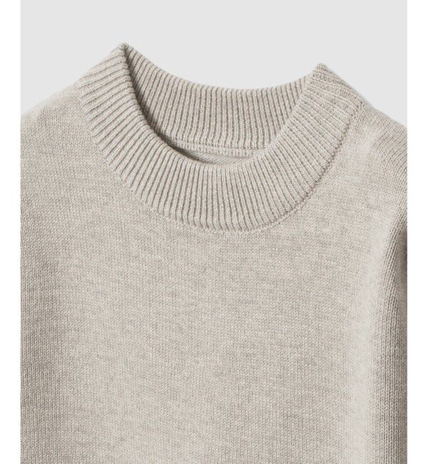 LOULOU WILLOUGHBY「【LOULOU WILLOUGHBY】フェイクパールフリンジフェザープルオーバー」|ニット・セーター|