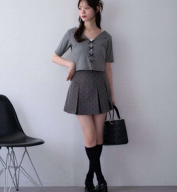  「チャーム付きキルティングミニトートバッグ」|ショルダー・メッセンジャー|