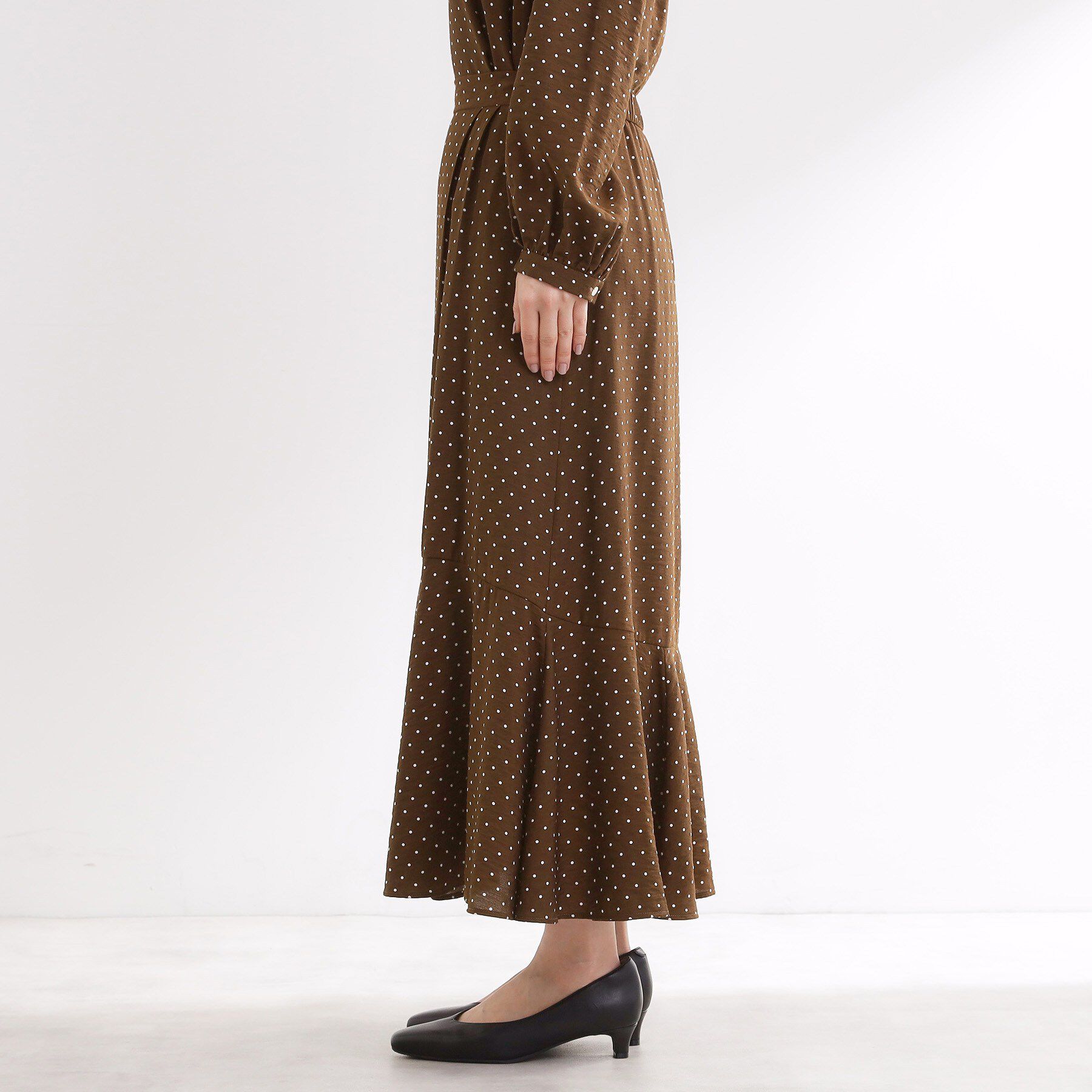 Reflect「【セットアップ可】ドット柄ワッシャースカート」|スカート|