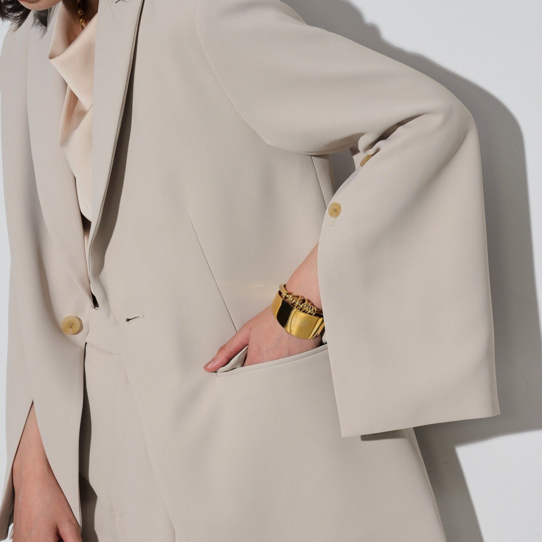 GALLEST「ケープスリーブジャケット」|テーラードジャケット|