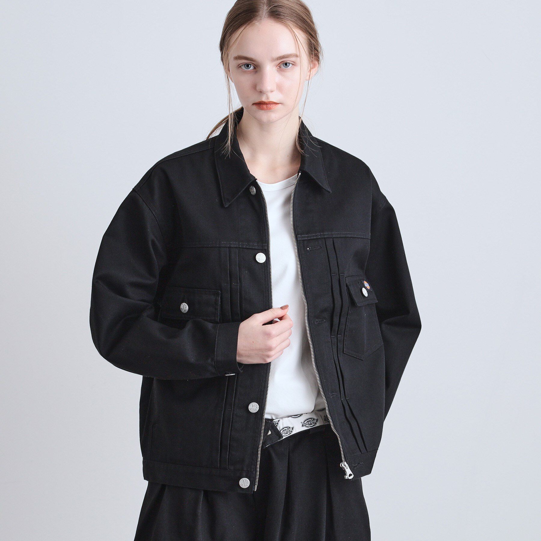 tk.TAKEO KIKUCHI「【別注】Dickiesワークジャケット」|ブルゾン・スタジャン|