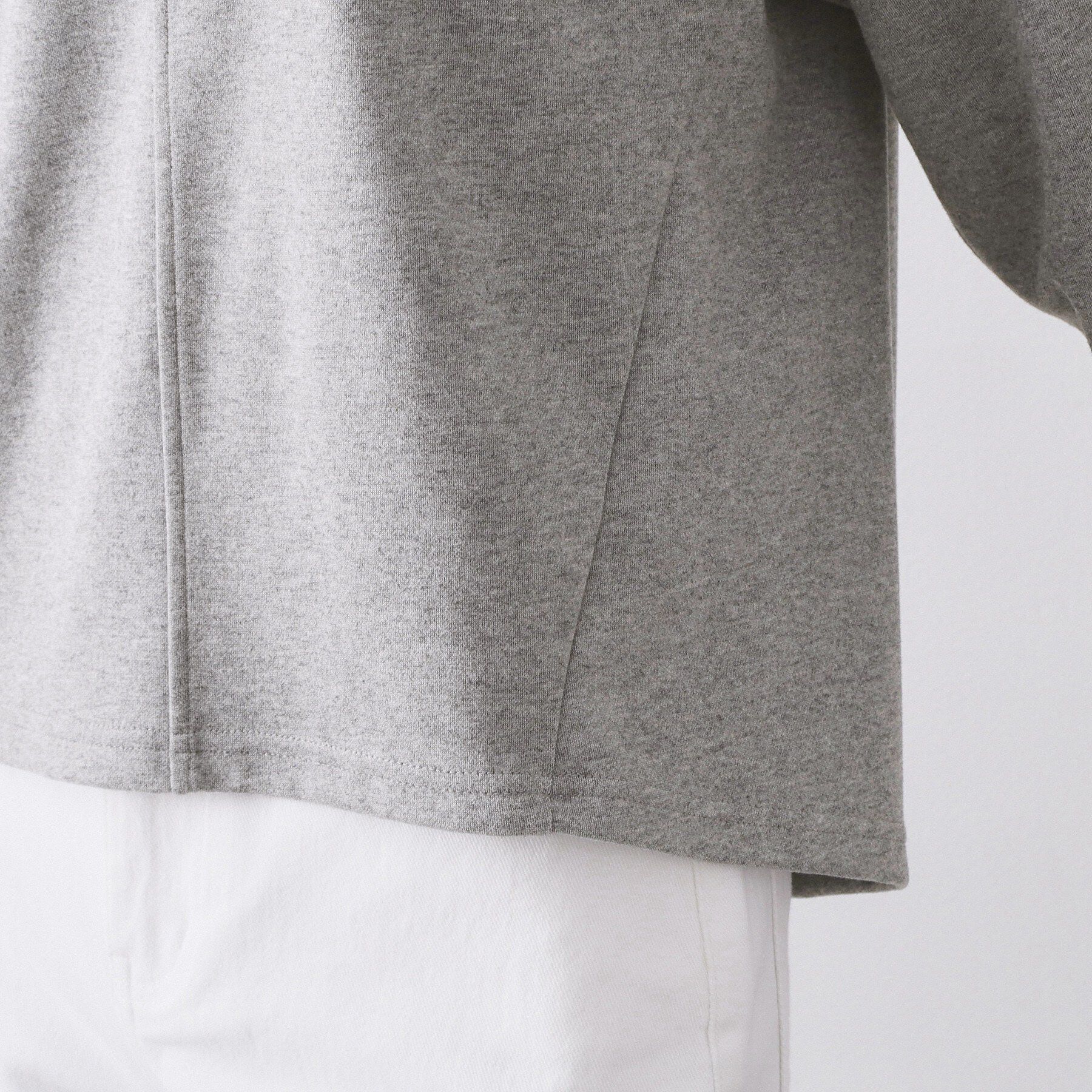 OPAQUE.CLIP「フォルムデザイントップス/セットアップ対応【洗濯機OK】」|Tシャツ・カットソー|