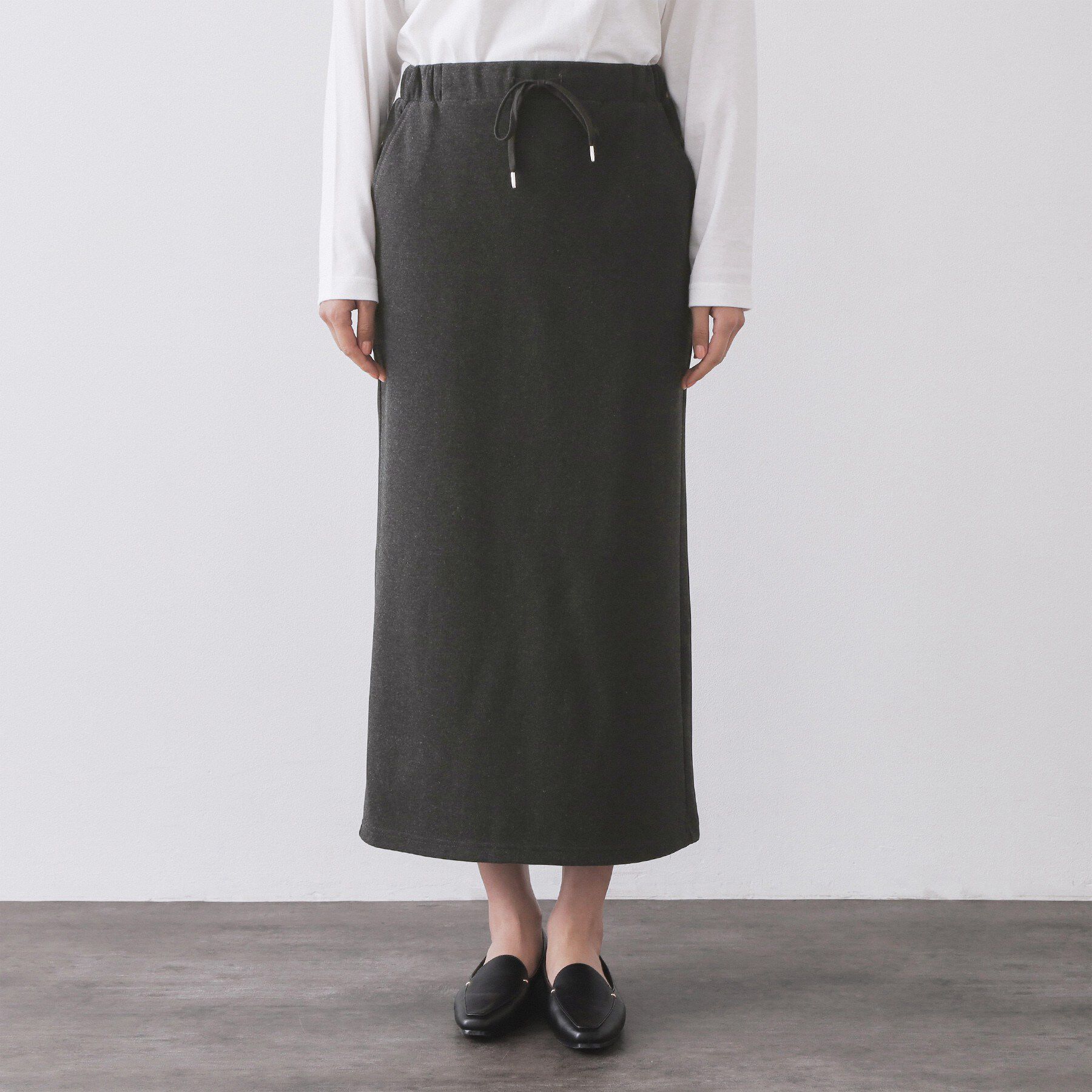 OPAQUE.CLIP「イージーナロースカート/セットアップ対応【洗濯機OK】」|スカート|
