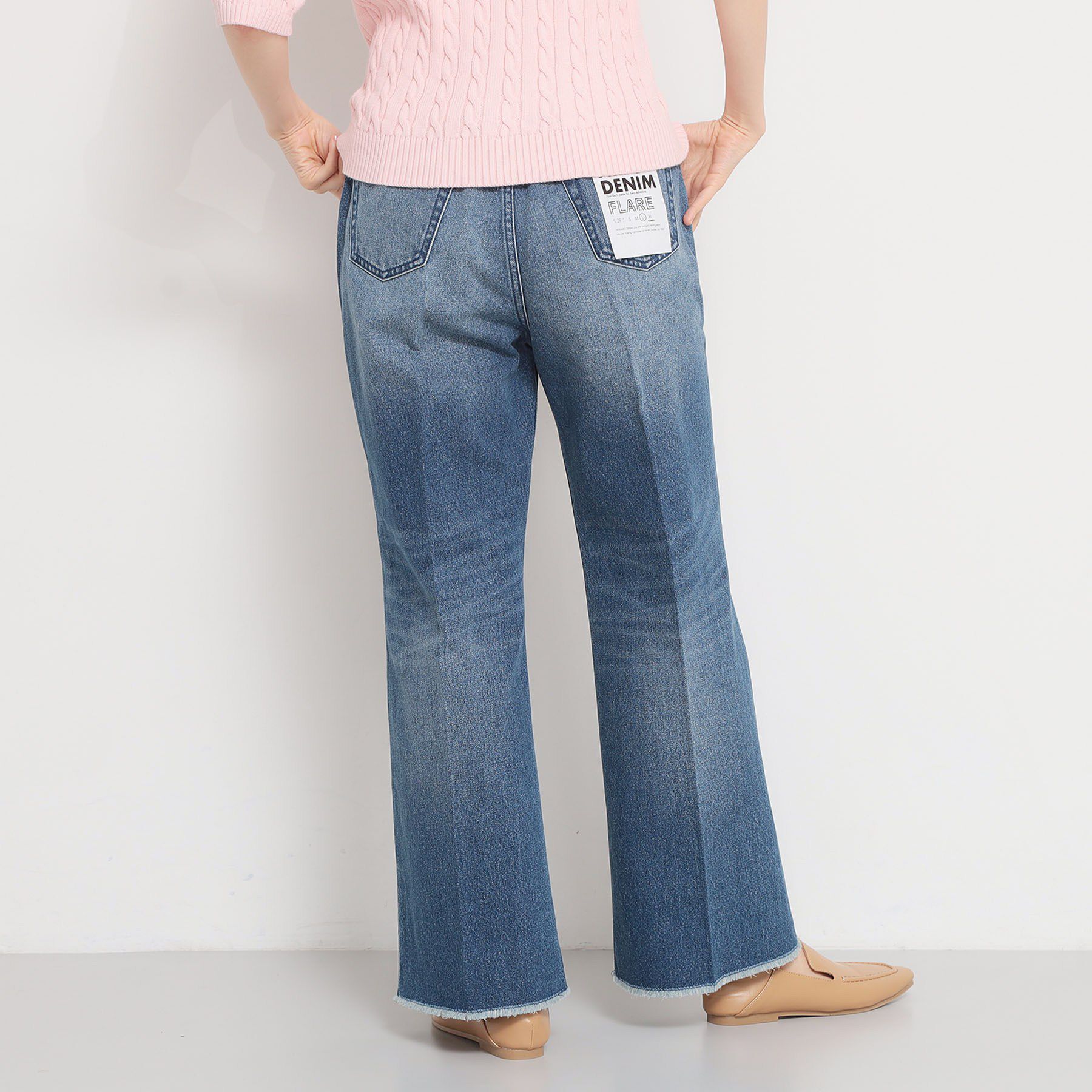 THE SHOP TK「AIBO DENIM フレア」|デニム|