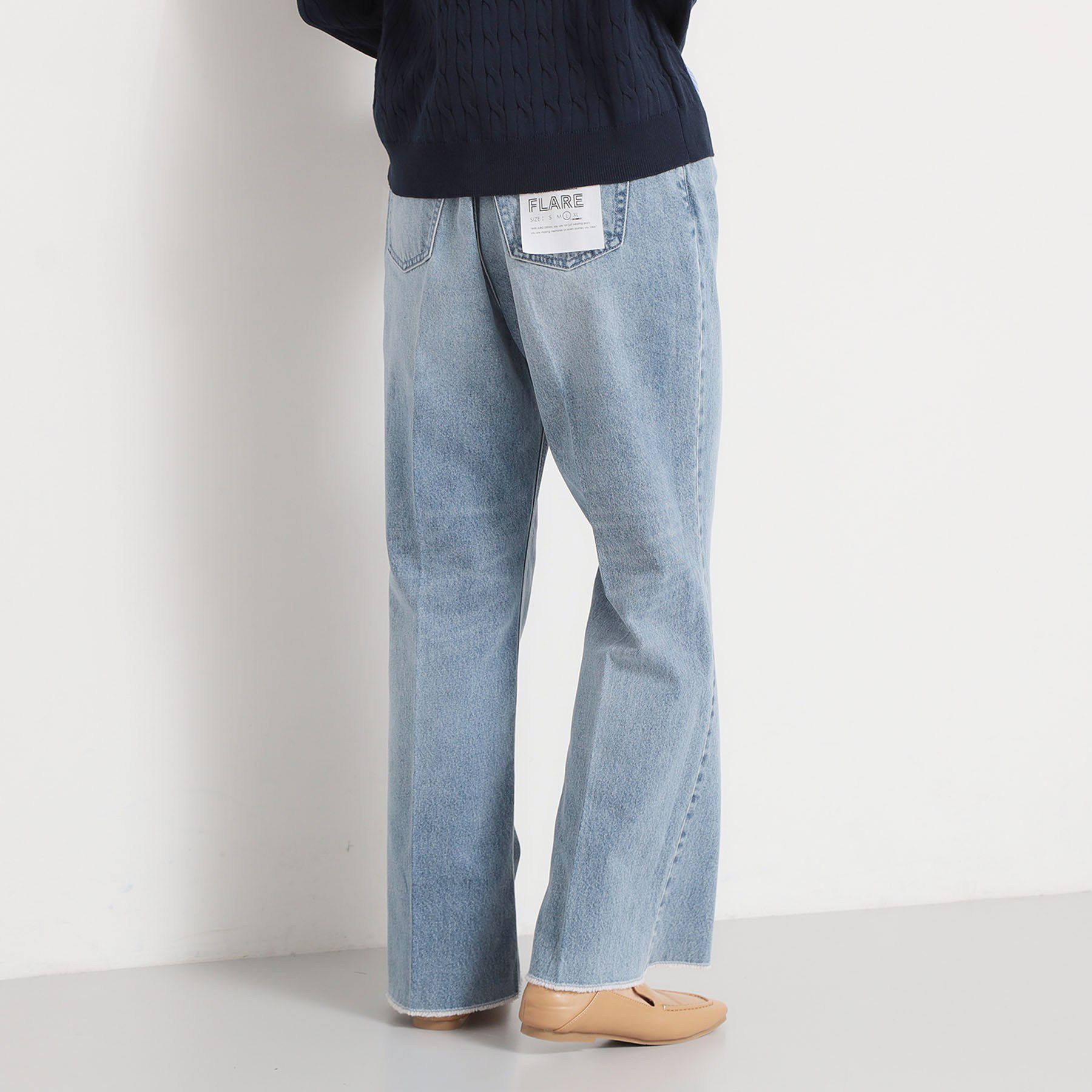 THE SHOP TK「AIBO DENIM フレア」|デニム|