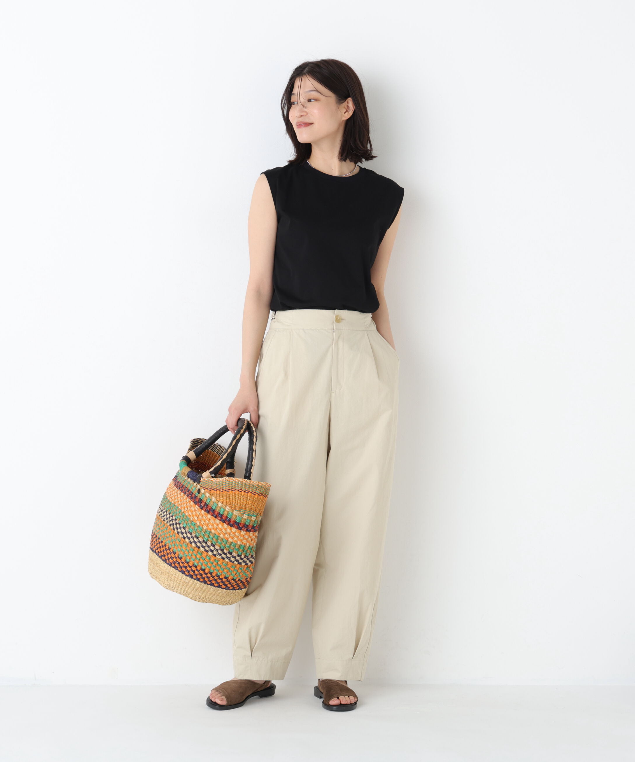  「◆コットンワッシャーバレルパンツ」|その他|