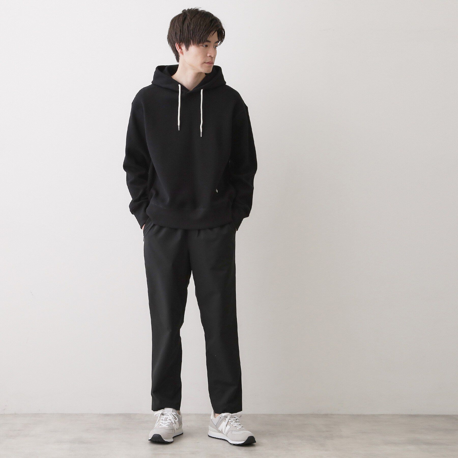 Dessin「【ユニセックス/洗える】ワッフルフードスウェット」|パーカー|