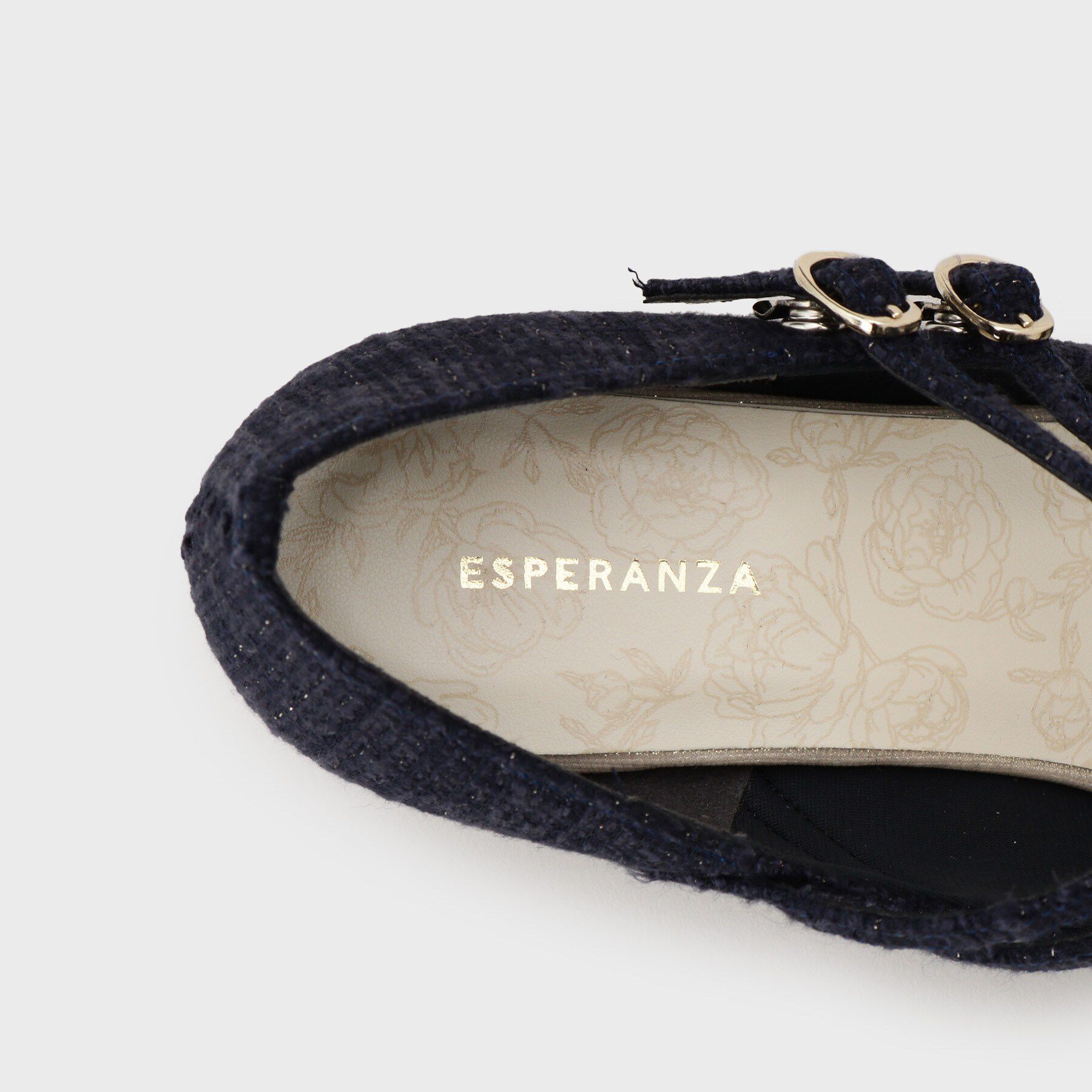 ESPERANZA「Wストラップパンプス」|パンプス|