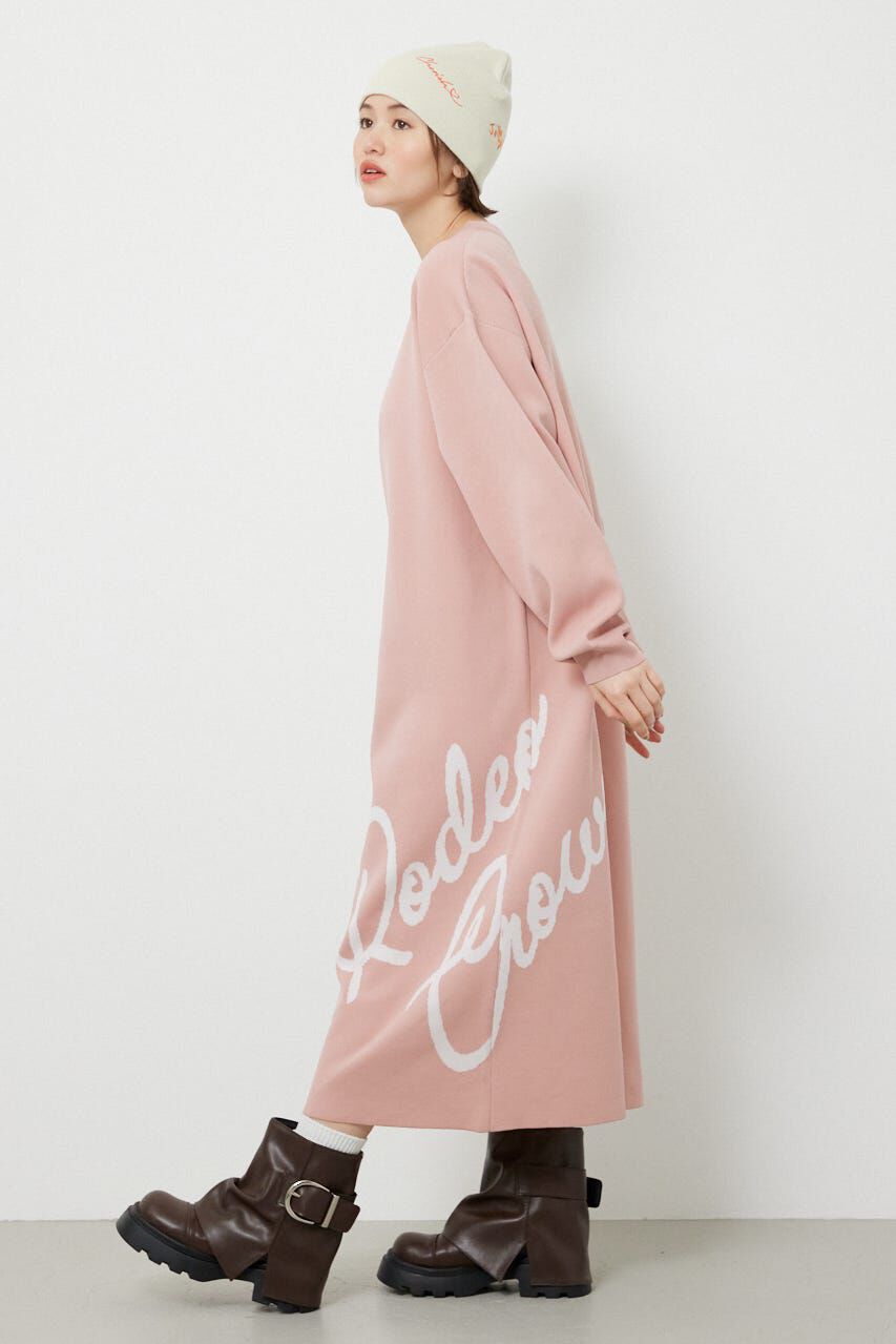 RODEO CROWNS「マキシロゴニットワンピース」|ワンピース|